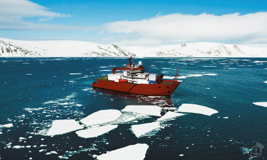 Antarctic Support Ship Almirante Saldanha For Brazil Chuck Hill S