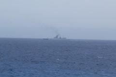 Fragata da Marinha acompanhou dois navios russos