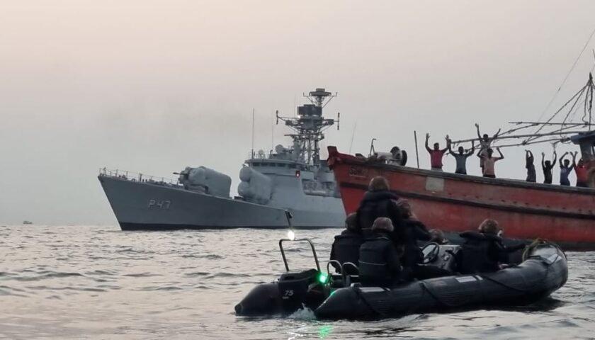 India Conducts Exercise Sea Vigil-22