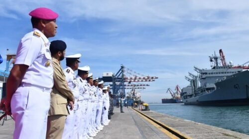 Two Pakistani Navy Ships Visit Jakarta