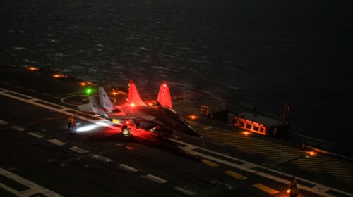 Night Traps of Mig-29K Onboard Vikrant