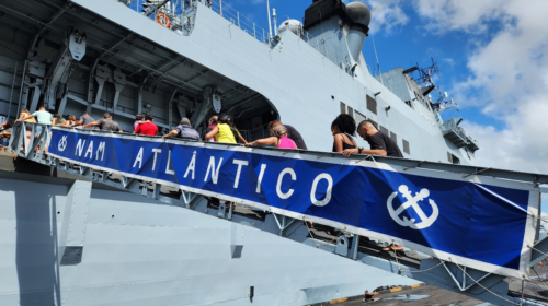 Atlantico Makes First Visit to Paraiba