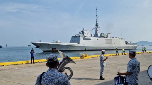 FS Bretagne Makes Port Call at Kota Kinabalu