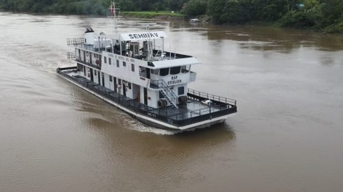 BAP Stiglich Begins Hydrographic Survey of the Amazon River