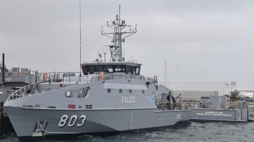 Austal Delivers Guardian Class Te Mataili III to Tuvalu