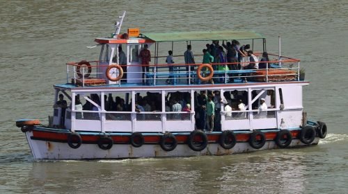 Video of Indian Navy Patrol Craft Crashing Into a Ferry