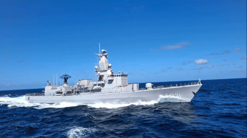 HNLMS Van Amstel Takes Over as SNMG1 Flagship