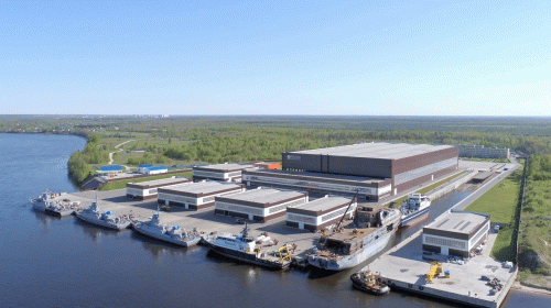 Pella Shipyard Launches ﻿Project 05380 PE-50 Tug