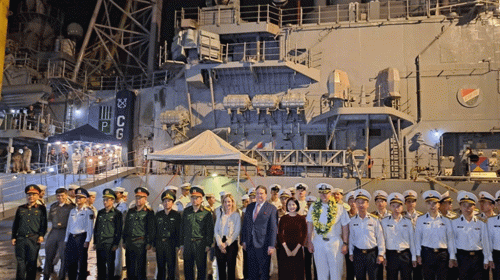 USS Tripoli and Robert Smalls Visit Da Nang