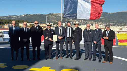 OCCAR Delivers Jacques Stosskopf to French Navy