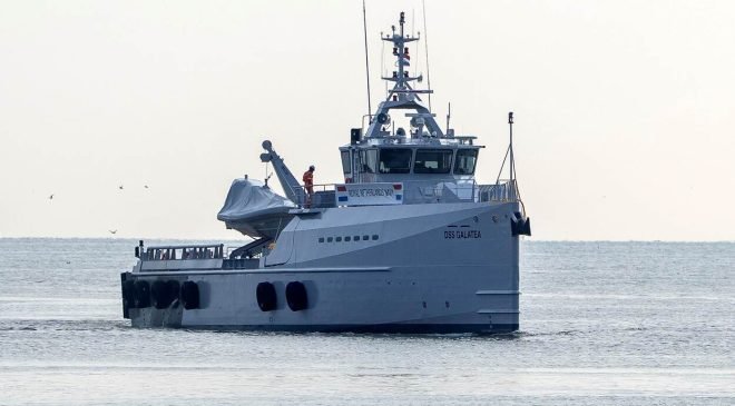 DSS Galatea Shadows Russian Ships