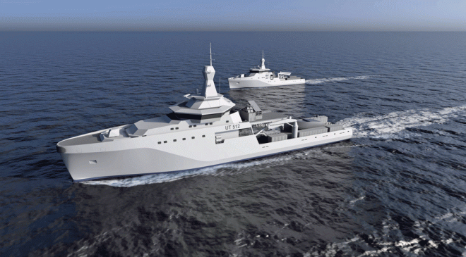 Kongsberg Competing for New Royal Norwegian Navy Standardized Vessels