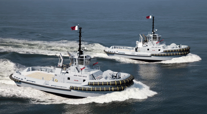 Qatari Navy Orders Two Damen ASD Tugs 3212