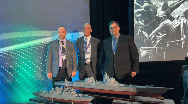 Carderock Team Fabricated Golden Fleet Models Showcased at SNA