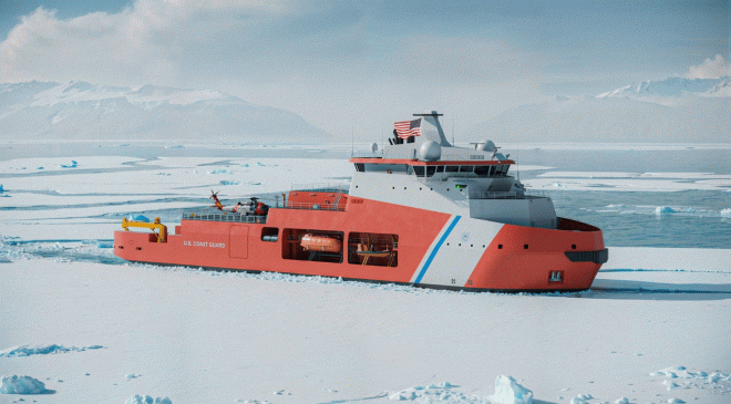USCG Completes President’s Contract Awards for 11 Arctic Security Cutters