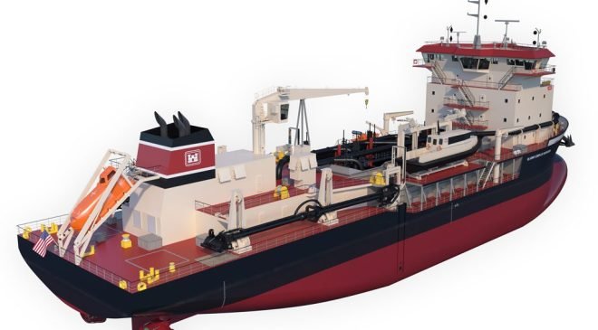 Keel Laying Ceremony for New Hopper Dredge USACE Donnelly