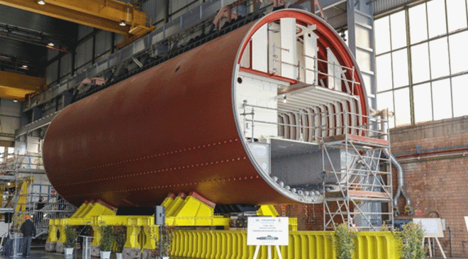 Keel Laid for First U212NFS Submarine