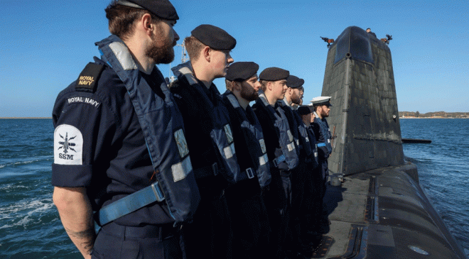 Royal Navy Submarine in Historic Visit to Australia