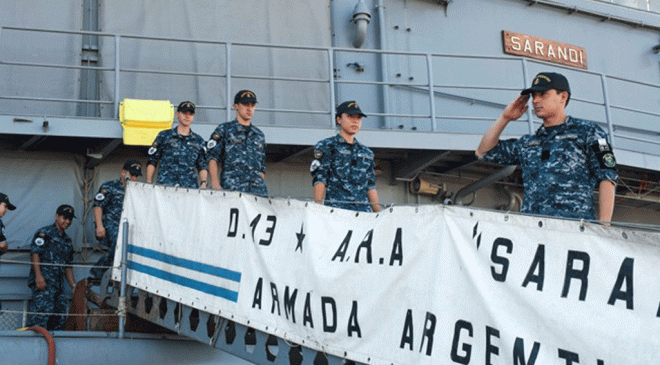 Midshipmen in Commission Hold Courses in Puerto Belgrano