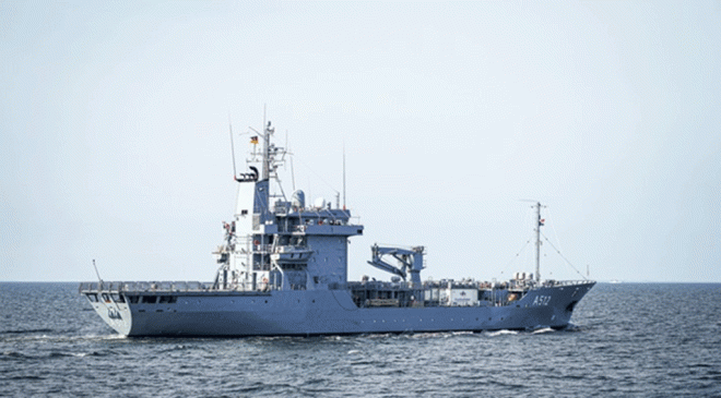 Tender Mosel Enroute to the Aegean Sea