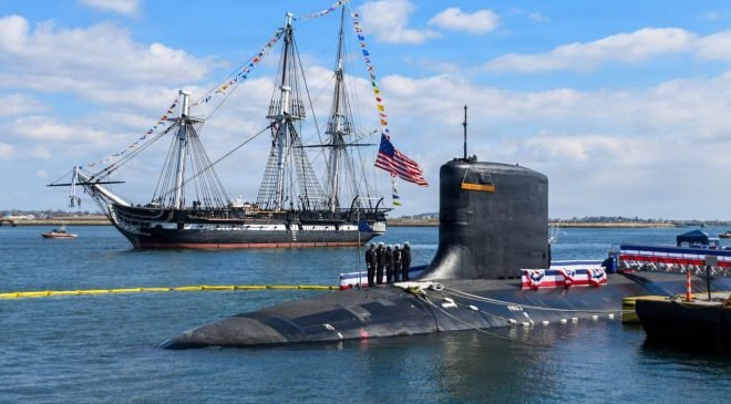 Navy Commissions Submarine USS Massachusetts