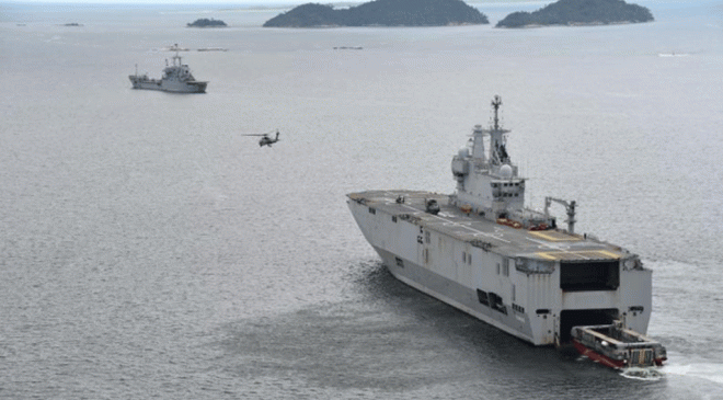 Jeanne d’Arc 2026 in Exercise MARAMBAIA 26 With Brazil