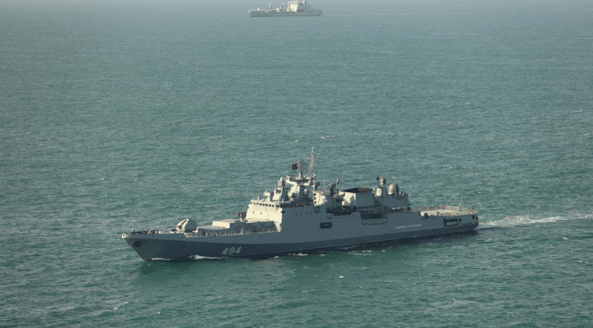 Depleted Royal Navy Can Only Shadow Russians With FPVs and an RFA