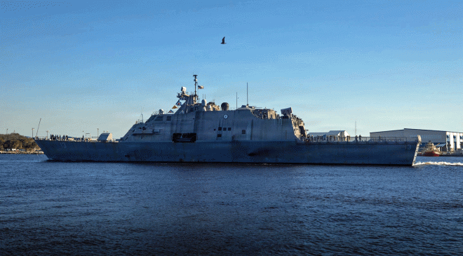 USS Wichita Returns to Mayport