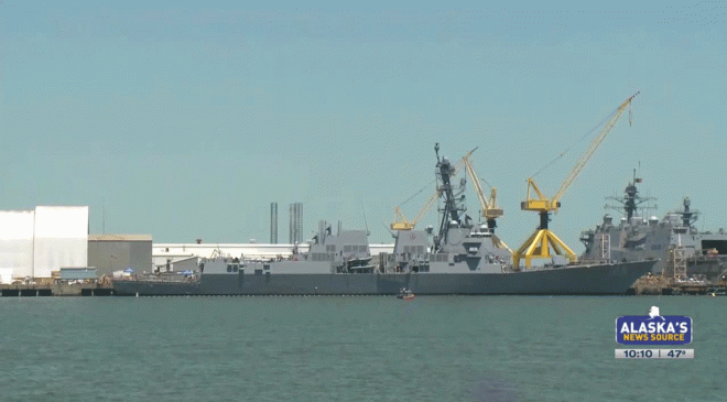 Future USS Ted Stevens to be Commissioned in Whittier, Alaska