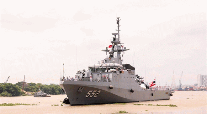 HTMS Prachuap Khiri Khan Visits Ho Chi Minh City