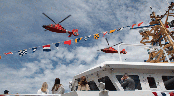 USCGC Vincent Danz Commissioned in New York City