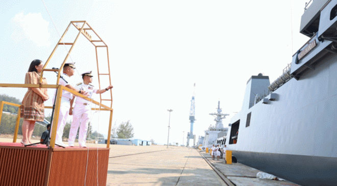 Christening Ceremony for BRP Rajah Lakandula (PS21)