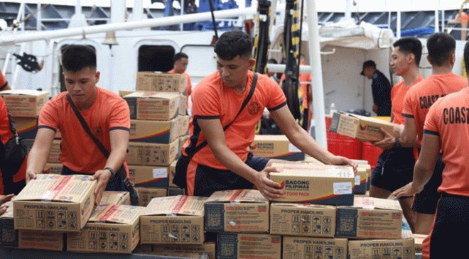 BRP Corregidor Delivers Earthquake Relief Supplies