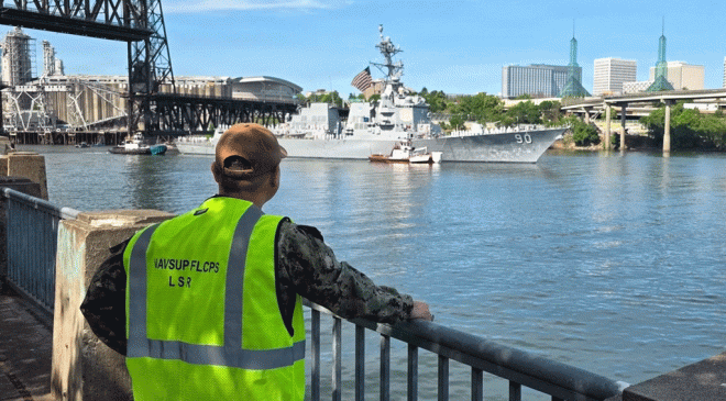 NAVSUP FLC Puget Sound Supports Portland Fleet Week Visit