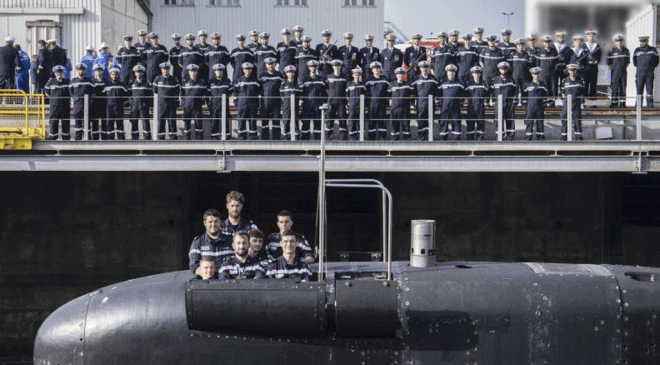 FS Perle Decommissioned at Cherbourg