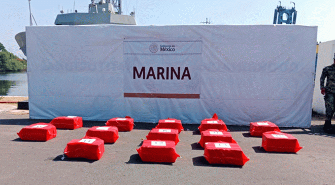 Mexican Navy Seizes Cocaine off Ciapas