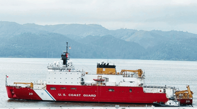 Vigor Completes USCGC Healy Drydocking