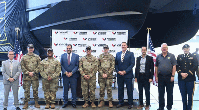 Vigor Marine Rolls Out USAV Craney Island