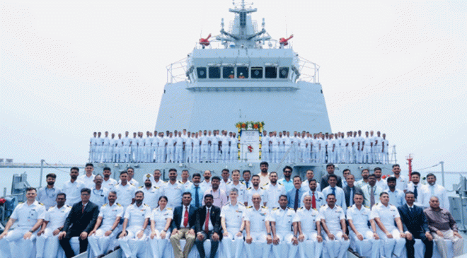 MPV INS Samarthak Delivered