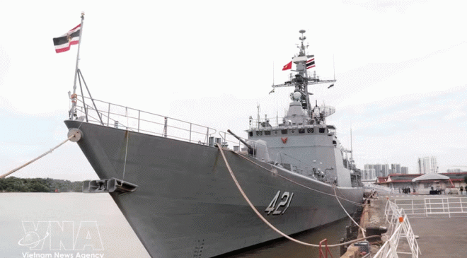 Royal Thai Navy Frigate Visits HCM City