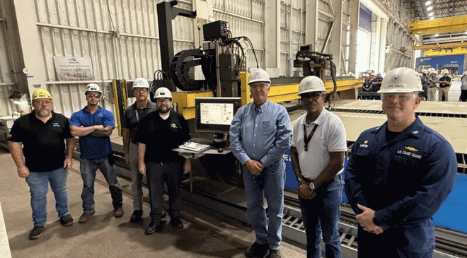 Austal USA Starts Construction of USCGC Ingham