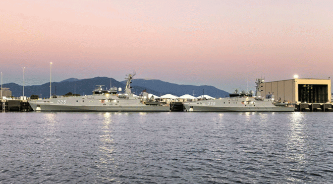 Australia Commissions Two OPVs in Cairns