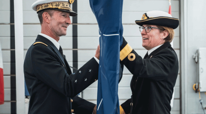 Royal Navy Hands Over Command of SNMG1