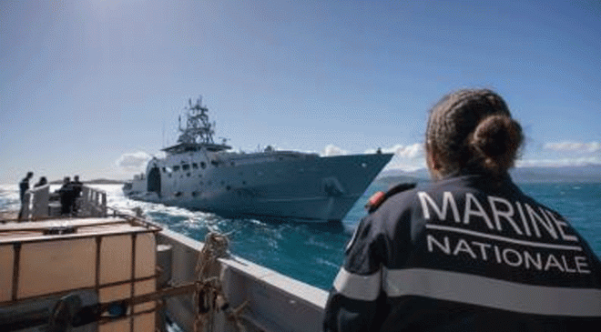 French Navy in New Caledonia Fully Engaged