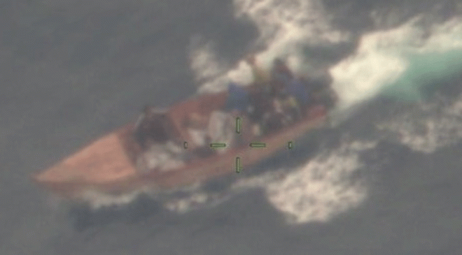USCGC Joseph Tezanos Offloads Illegal Immigrants