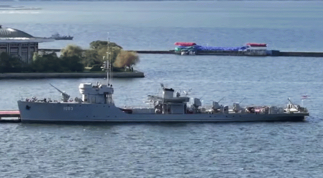 90 Year Old Ex-Soviet Minesweeper in North Korean Navy