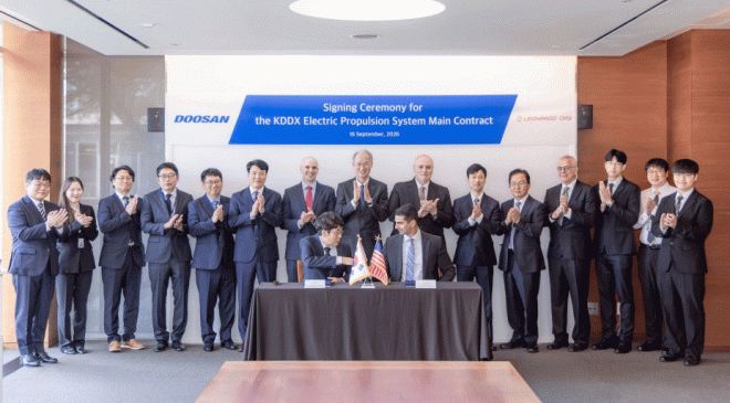 Leonardo DRS Electric Propulsion for KDDX Destroyer Program