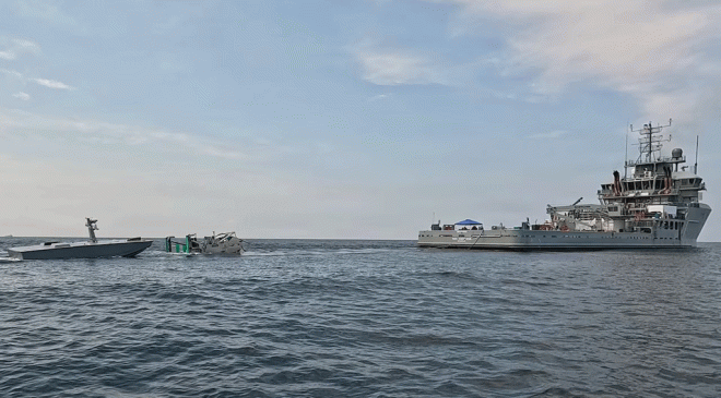 NAWC Showcases Unmanned Refueling at Sea