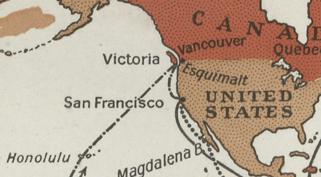 British Special Service Squadron Visits British Columbia 1924