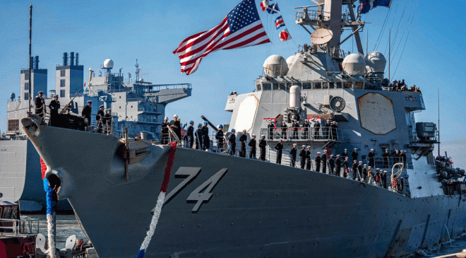 USS McFaul 11 Month Deployment